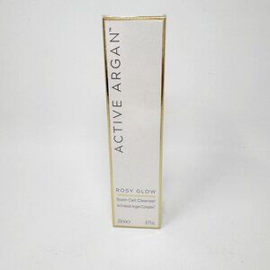 Active Argan Rosy Glow Stem Cell Cleanser  6.7 fl Oz.  New & Sealed